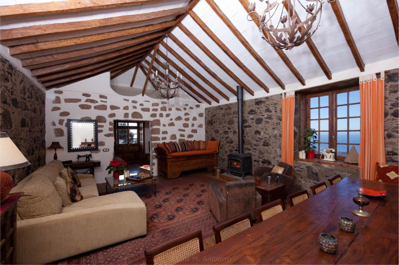 Historic Canarian House, Private Heated Infinity Pool, Bbq, Wifi + Panoramic Ocean Views Арона Екстериор снимка