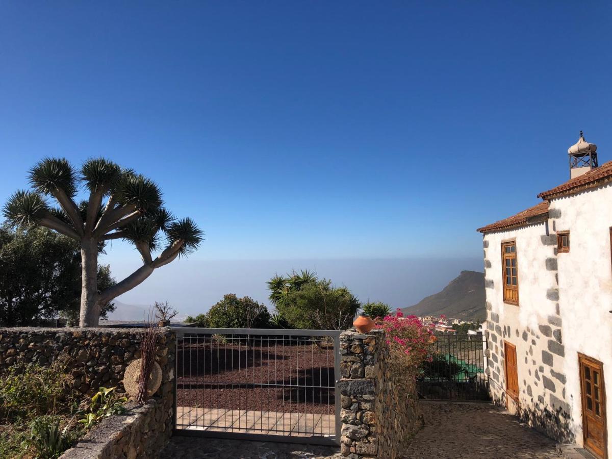 Historic Canarian House, Private Heated Infinity Pool, Bbq, Wifi + Panoramic Ocean Views Арона Екстериор снимка