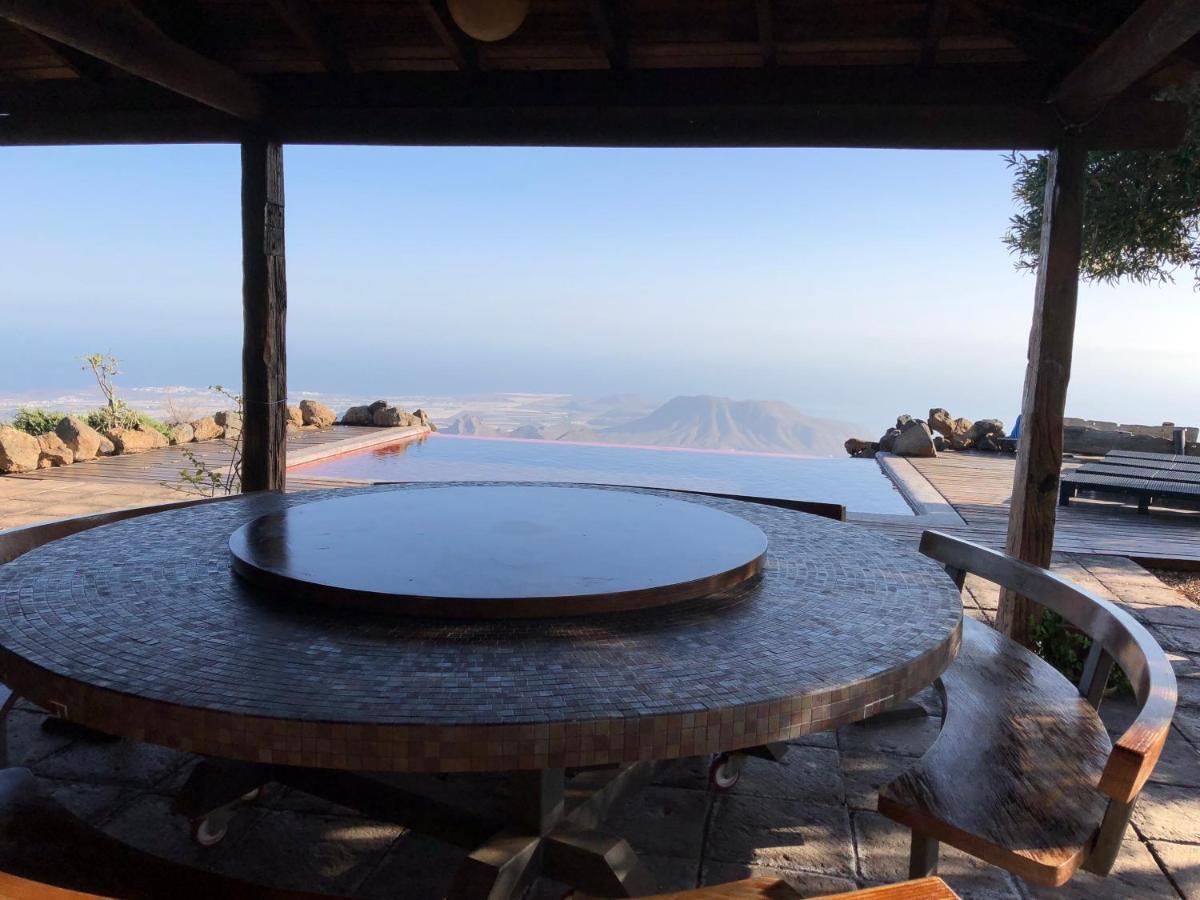 Historic Canarian House, Private Heated Infinity Pool, Bbq, Wifi + Panoramic Ocean Views Арона Екстериор снимка